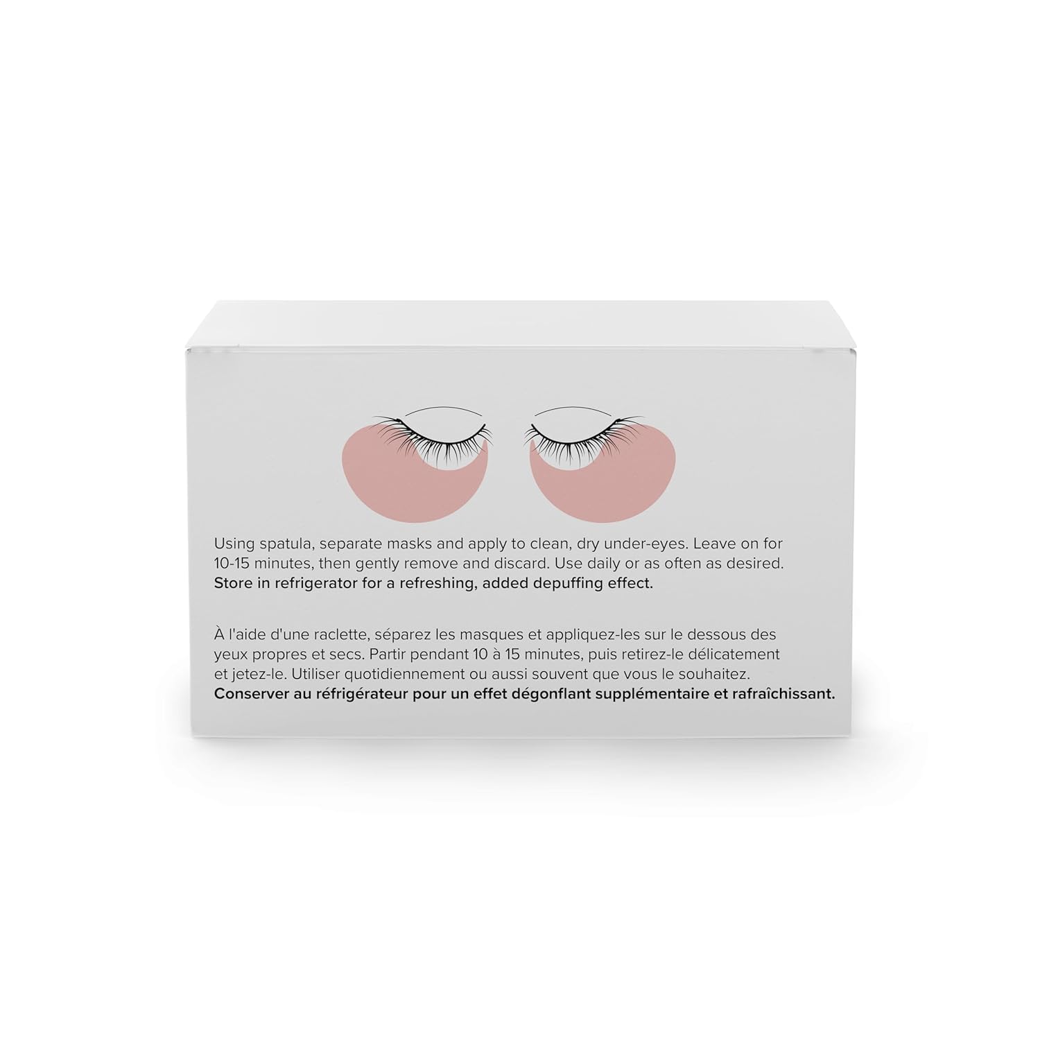 DRMTLGY Mascarillas iluminadoras para ojos (30 pares)  Máscaras de ojos con cafeína para ojeras e hinchazón con ácido hialurónico, parches para ojos