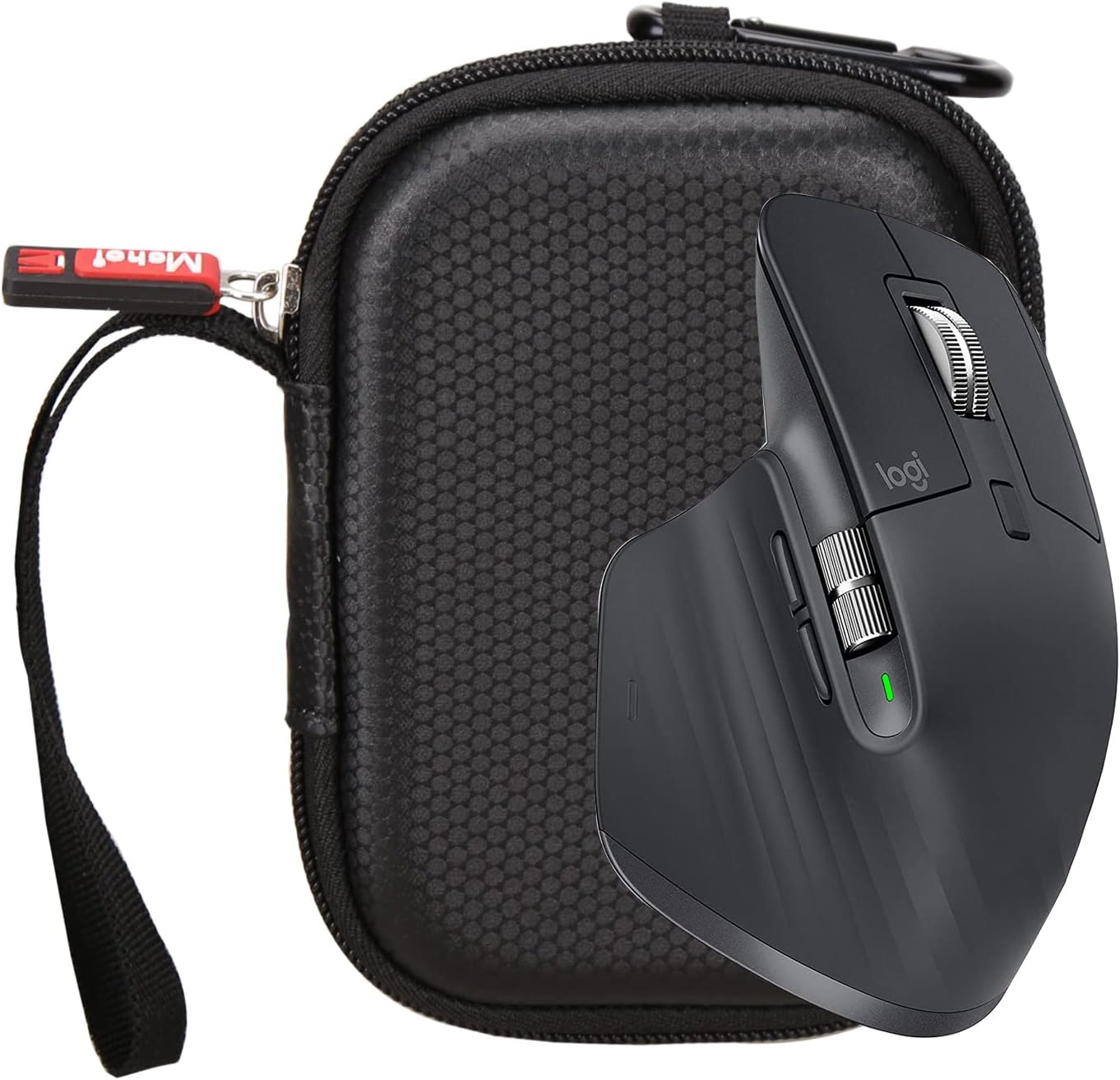 Mchoi Funda rígida portátil para mouse inalámbrico Logitech MX Master 3  Master 3S  MX Master 2S, solo funda