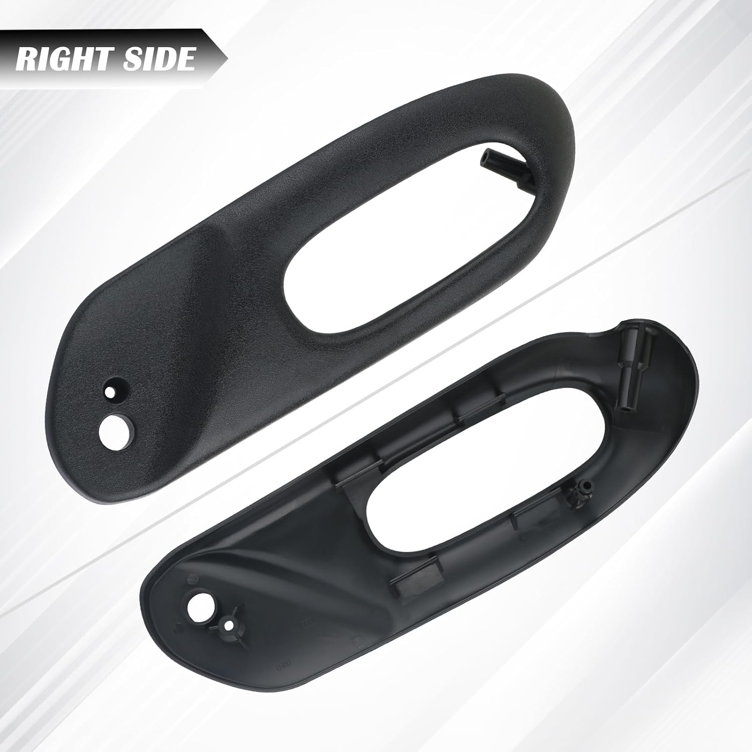 Bisel del panel del interruptor del asiento eléctrico del lado del pasajero compatible con accesorios Chevrolet Corvette C5 1997-2004 sustituye a