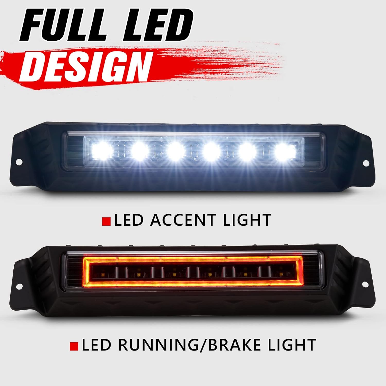 A & UTV PRO Luces LED traseras con luces traseras de freno ámbar para Polaris RZR PRO XPRZR Turbo R 2020 2021 2022 2023 2024, accesorios de lámpara