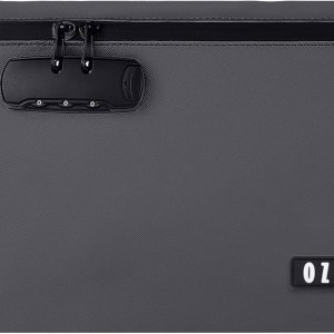 OZCHIN Bolsa de almacenamiento con cerradura de combinación, bolsa de bloqueo con forro de carbono, funda impermeable con cerradura, gran regalo OZCHIN Bolsa de almacenamiento con cerradura de combinación, bolsa de bloqueo con forro de carbono, funda impermeable con cerradura, gran regalo