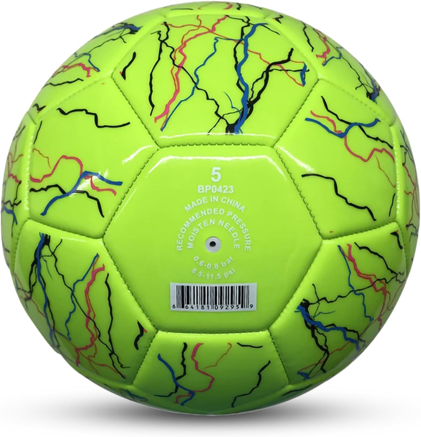 Vizari Zodiac Balón de fútbol para entrenamiento al aire libre y juego divertido  Pelota de fútbol al aire libre con vejiga de goma y cuero