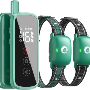 Collar de entrenamiento para perros, collar de choque para perros con bloqueo de seguridad, collar electrónico impermeable con control remoto de Collar de entrenamiento para perros, collar de choque para perros con bloqueo de seguridad, collar electrónico impermeable con control remoto de