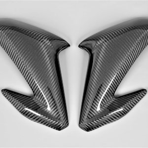 Paneles laterales superiores de fibra de carbono para Kawasaki Z900 2017-2019 Paneles laterales superiores de fibra de carbono para Kawasaki Z900 2017-2019