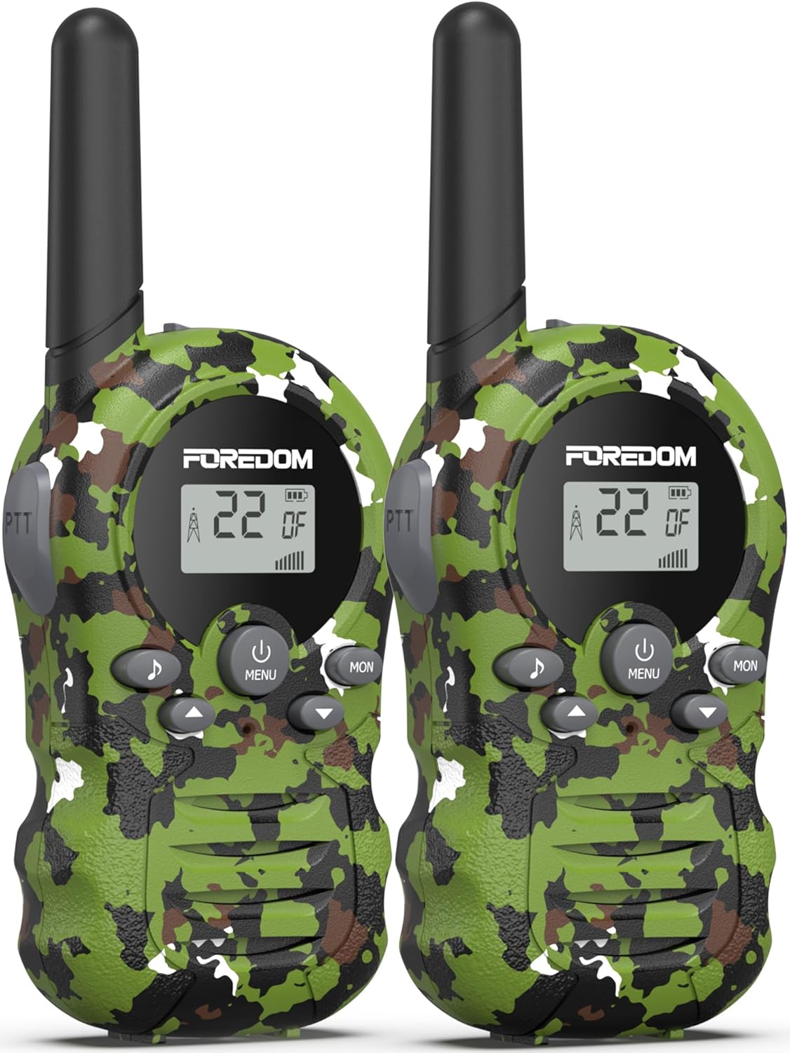 Walkie Talkies para niños de largo alcance, juguetes para exteriores para niños de 4, 5, 6, 7, 8-10, 12 años, regalo de cumpleaños, paquete de 2