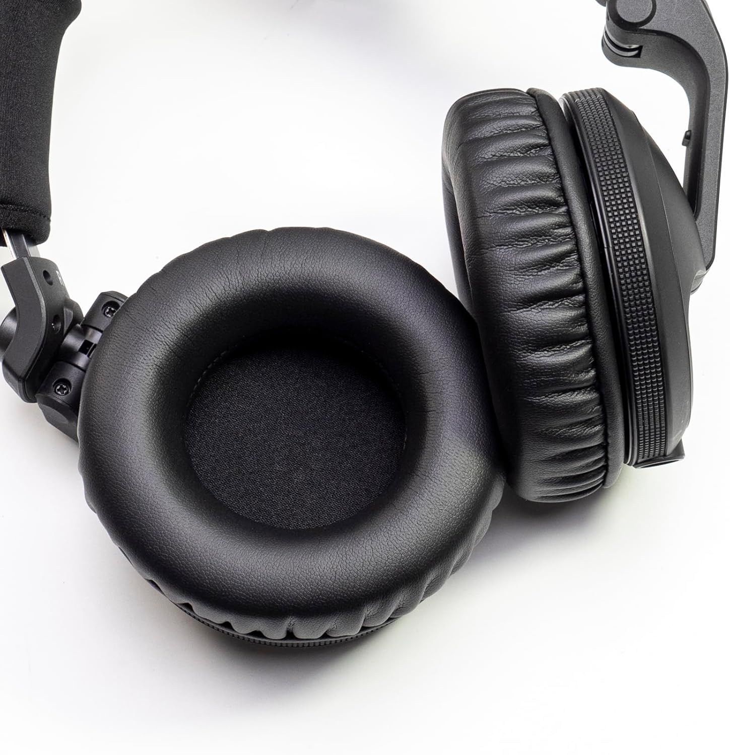 Almohadillas de piel de proteína gruesa y suave para los oídos y funda de cojín para la diadema, kits de repuesto compatibles con Pioneer HDJ-X5