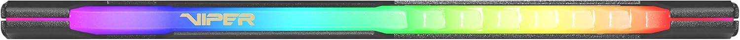 Módulo de memoria para juegos de escritorio Patriot Viper Steel RGB DDR4 RAM 16GB (1X16GB) 3600MHz CL20 UDIMM – PVSR416G360C0