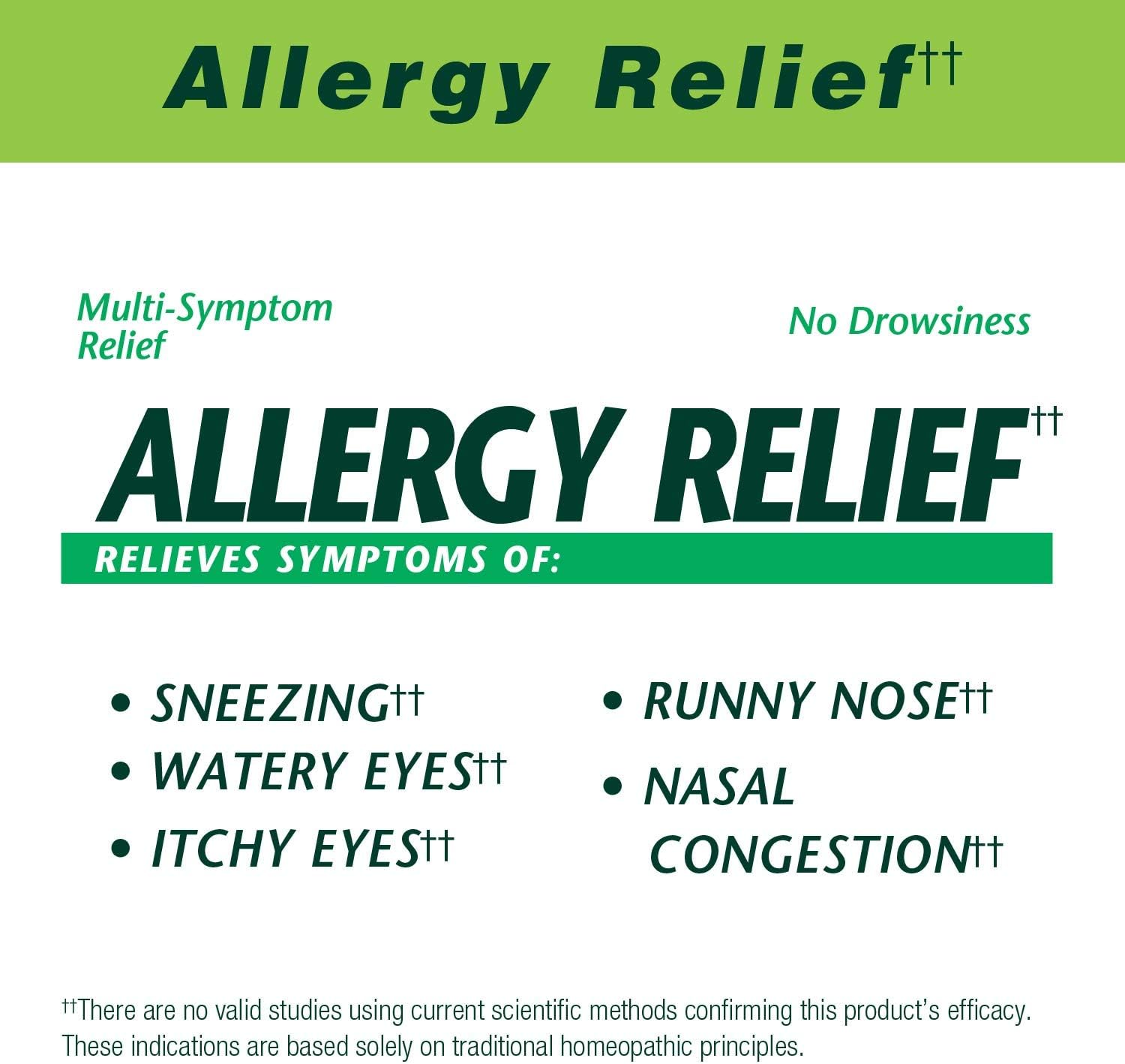 Nature’s Way Boericke & Tafel Allergiemittel AllerAide, Alivio de la Alergia, 40 Tabletas