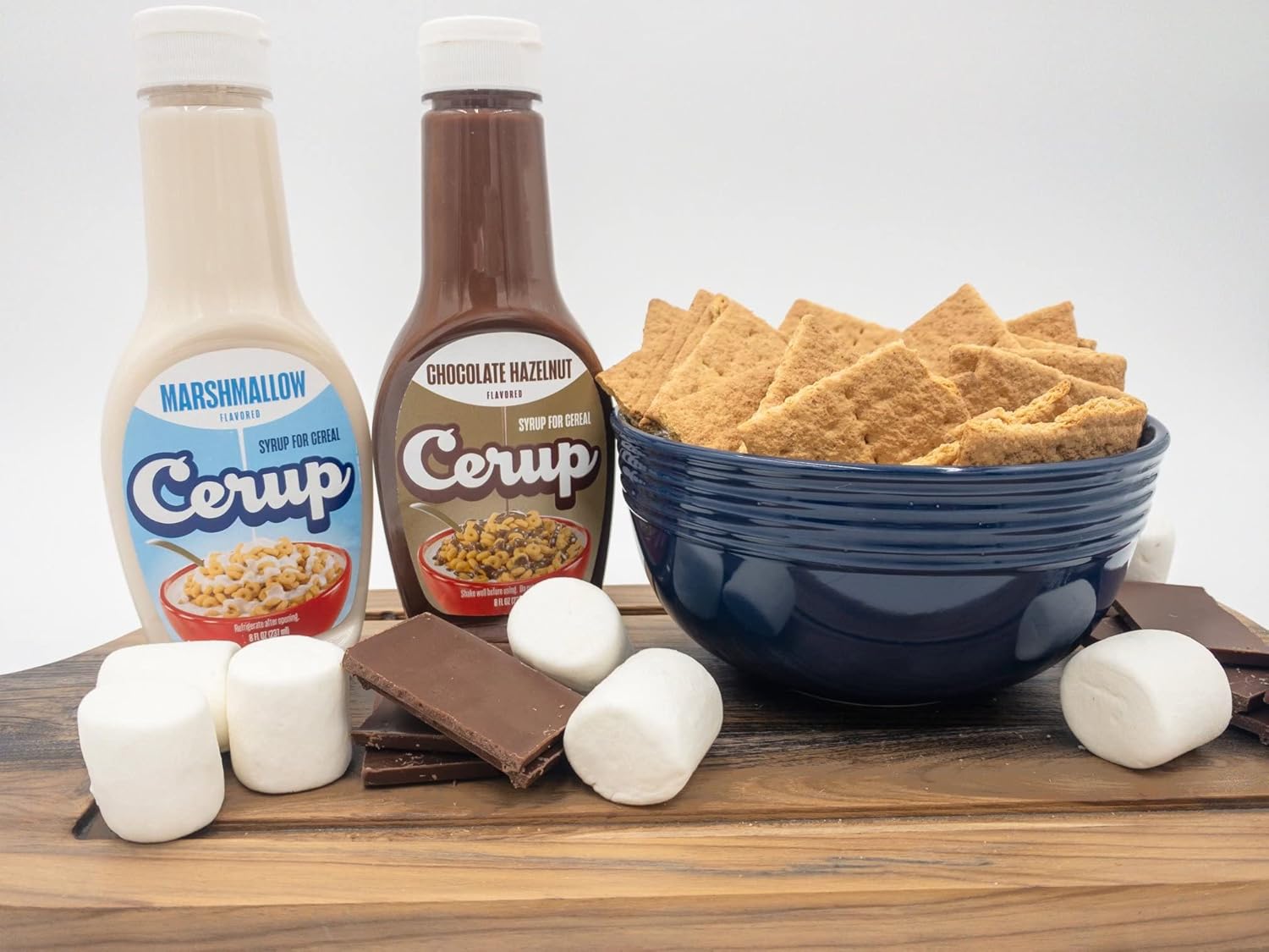 Cerup con sabor a tostada de canela. Jarabe para cereales. Delicioso desayuno para niños y adultos. Haz que los cereales aburridos sean divertidos