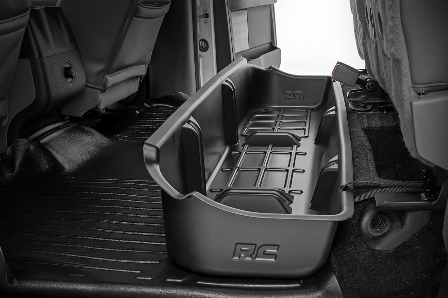 Rough Country Almacenamiento debajo del asiento personalizado para Ford F-150 2009-2014 – RC09241