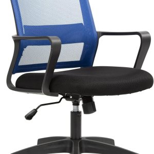 PayLessHere Silla de oficina para computadora, silla ergonómica de malla, respaldo medio, silla giratoria para oficina en casa, silla de escritorio PayLessHere Silla de oficina para computadora, silla ergonómica de malla, respaldo medio, silla giratoria para oficina en casa, silla de escritorio