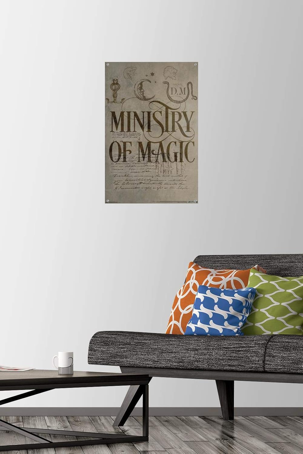 The Wizarding World Harry Potter – Póster de pared con pasadores de presión