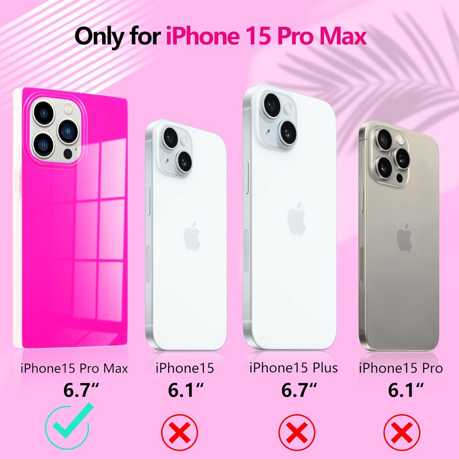 Pevezeda Neon Series – Funda diseñada para iPhone 15 Pro Max de 6.7 pulgadas, bonito diseño retro brillante, a prueba de golpes, para mujeres y