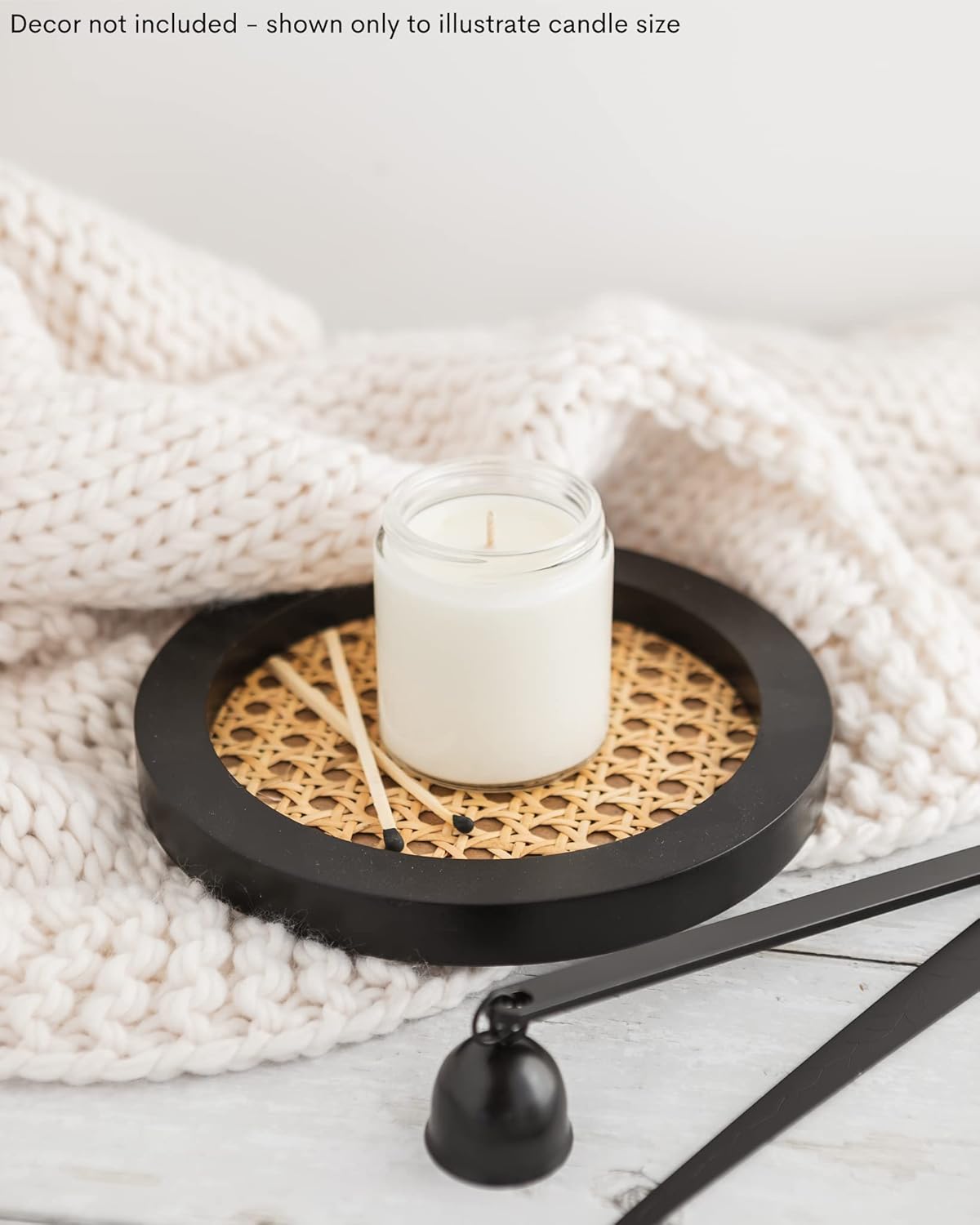 It’s Fine I’m Fine Everything is Fine Handmade Soy Candle (Vanilla Cupcake, 3.5 oz)