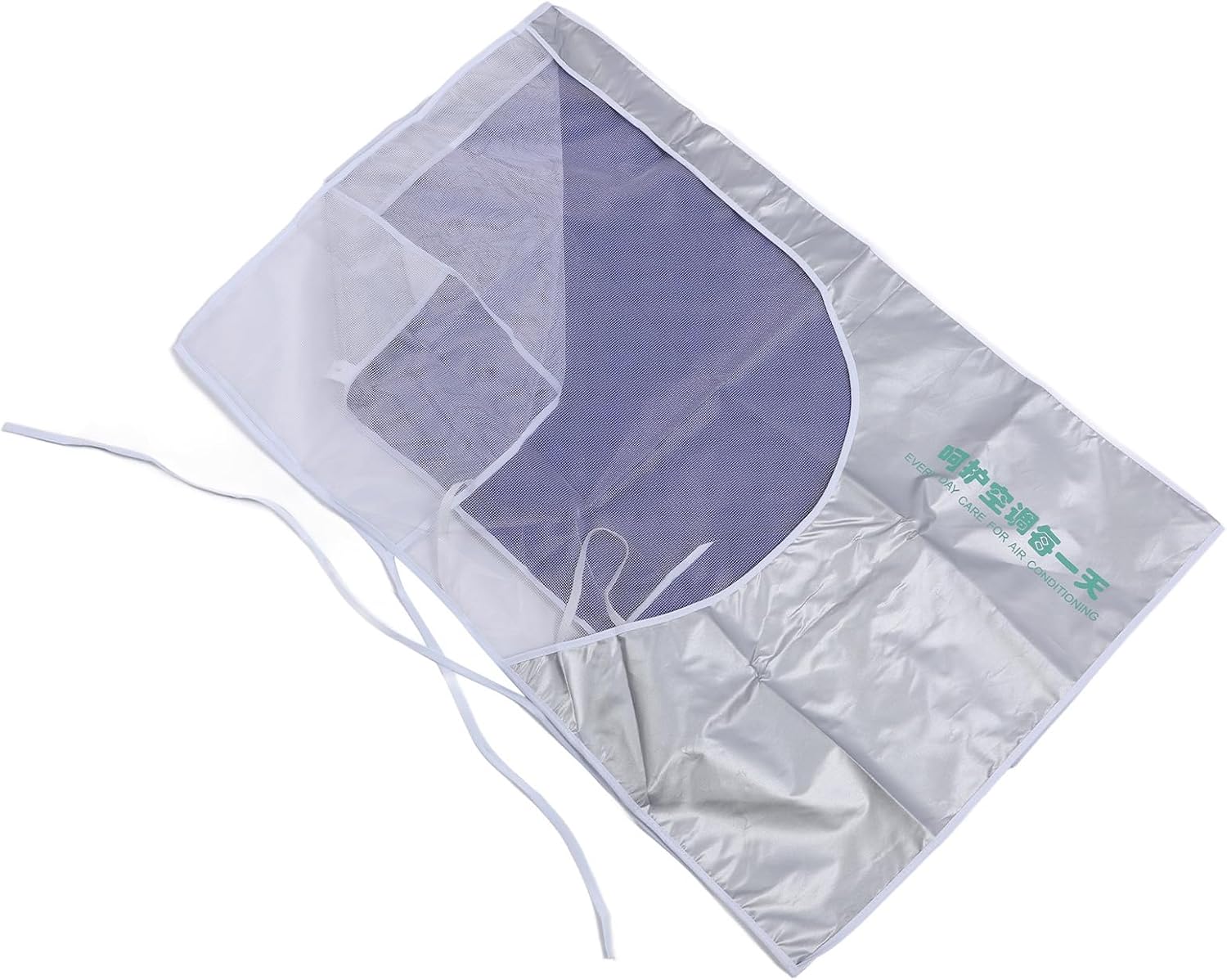 Cubierta duradera de CA para unidades exteriores, protección para todo tipo de clima, resistente al agua, diseño resistente al viento, se adapta a