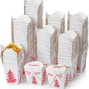 150 cajas chinas para llevar, pagoda, contenedor de comida para llevar, contenedores desechables chinos para comida china, cajas de comida china 150 cajas chinas para llevar, pagoda, contenedor de comida para llevar, contenedores desechables chinos para comida china, cajas de comida china