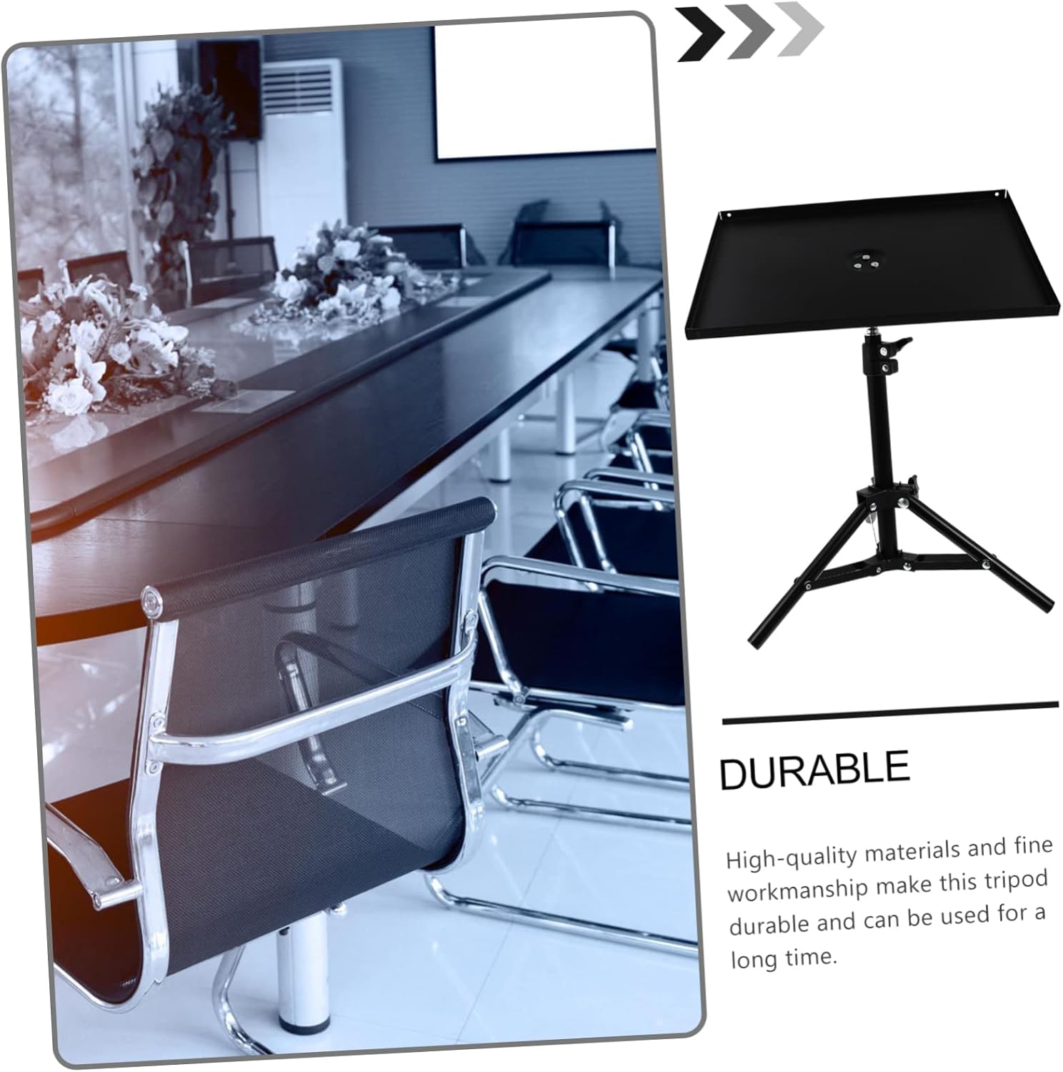 Mikinona Soporte para tableta 1pc Triángulo Estante Aleación de Aluminio Tablet Holder Proyector Holder