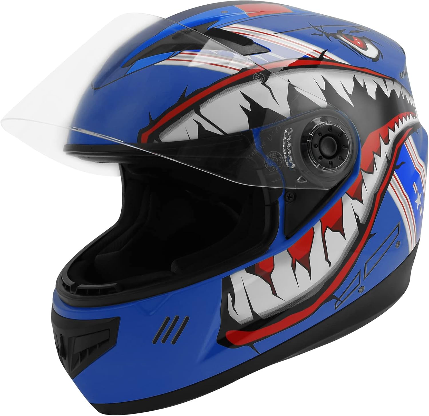 SLMOTO Casco de motocross DOT para jóvenes y niños, casco de calle todoterreno para motocross, casco ATV