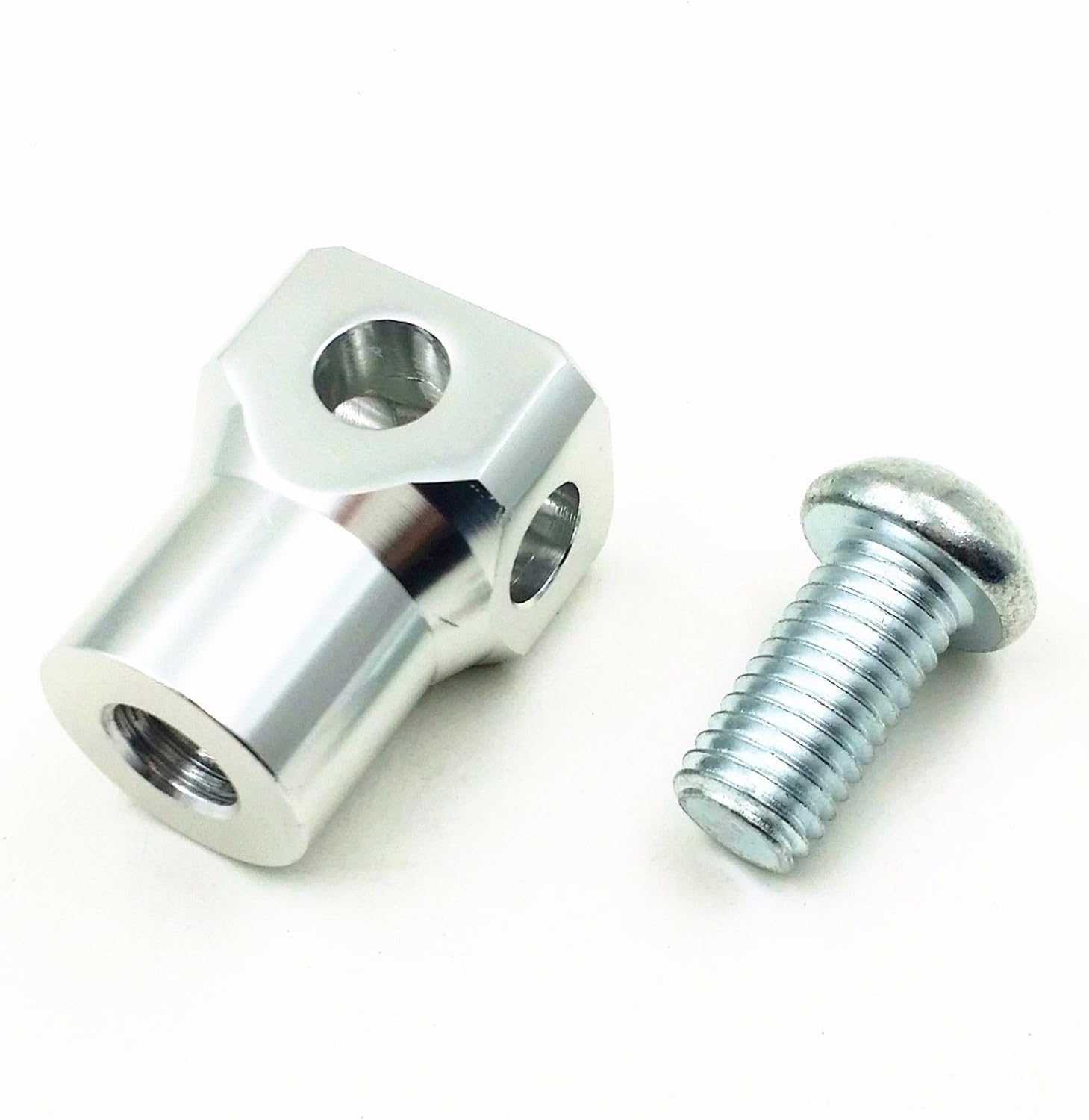 Motocicleta MOTTOM MOUNT Faro Lámpara Bloque de montaje Cruiser Chooper Bobber XL
