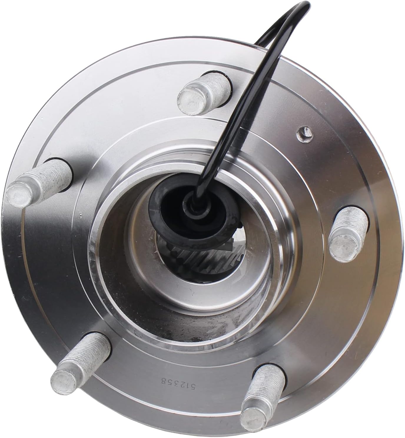 PAROD Par de bujes de rueda trasera 512358 y conjunto de rodamientos compatibles con Pontiac Torrent 2007-2009, Chevy Captiva Sport 2012-2015,