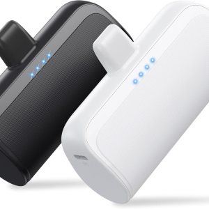 Paquete de 2 Cargador portátil para iPhone, mini banco de energía de 5200 mAh, 20 W PD de carga rápida, cargador de teléfono portátil compatible con Paquete de 2 Cargador portátil para iPhone, mini banco de energía de 5200 mAh, 20 W PD de carga rápida, cargador de teléfono portátil compatible con