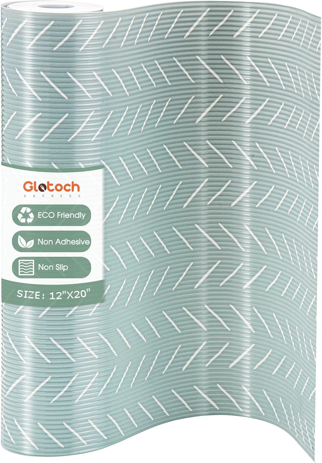 Glotoch – Forro antideslizante de alta calidad, forro de cajón no adhesivo, revestimientos impermeables para armarios de cocina, cajones,