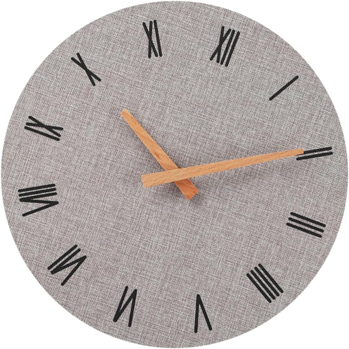 Garneck 2 pcs 12 Wall Clock Digital Vintage Wall Clock Retro Wall Clock Wall Clocks Digital Roman Numeral Wall Clock Decorative Wall Clock reloj de