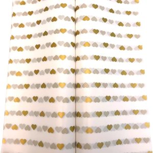 Suiwen 150 piezas de papel de cera de corazón dorado, papel de picnic para alimentos, papel de delicatessen a prueba de grasa, papel de hamburguesa Suiwen 150 piezas de papel de cera de corazón dorado, papel de picnic para alimentos, papel de delicatessen a prueba de grasa, papel de hamburguesa