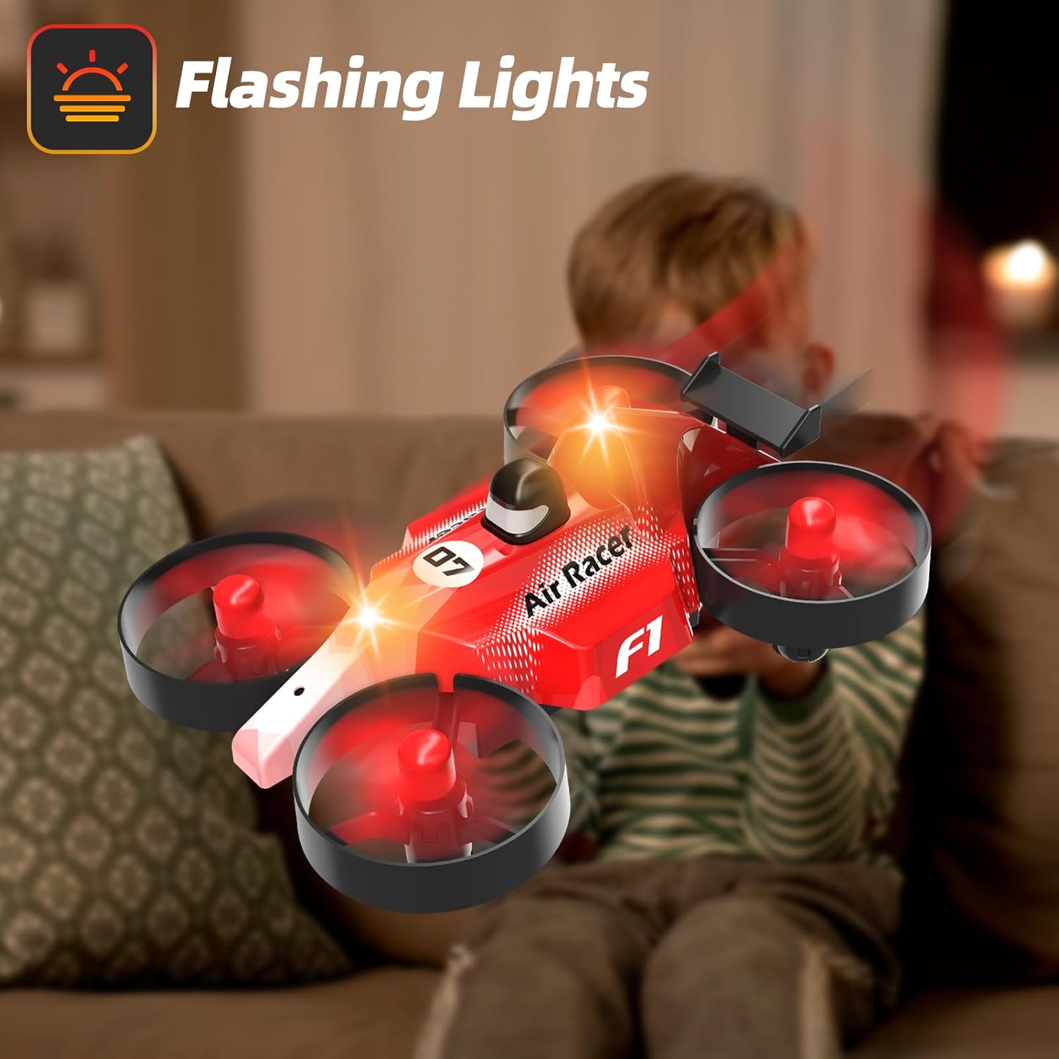 Drones para niños, mini dron para principiantes, pequeño RC Quadcopter RC Quadcopter RC juguete para adultos con interruptor de modo dual
