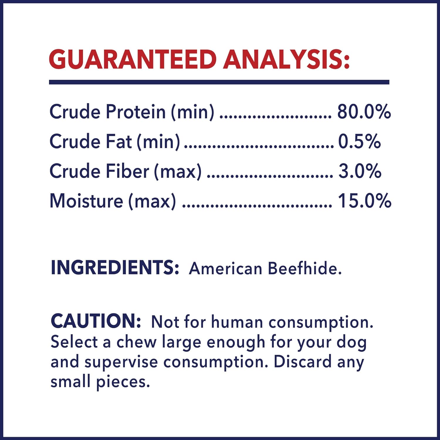 Pet Factory 100 % fabricado en Estados Unidos de piel de res de 7 pulgadas, rollos de golosinas masticables para perros, sabor natural, 4 unidades1
