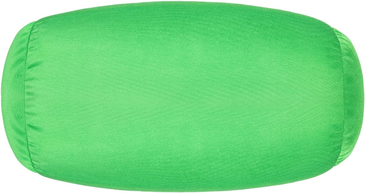FABSKIY Almohada de cuello de microcuentas, 7 x 12 pulgadas, almohada suave de viaje para niños, adultos, silla de dormir asiento de automóvil,