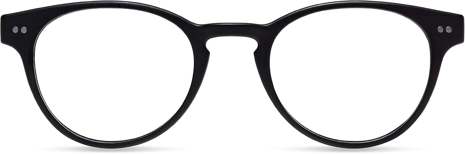 LOOK OPTIC Abbey Blue-light Reader – Gafas – Tecnología RETINASHIELD (negro, 0.00)