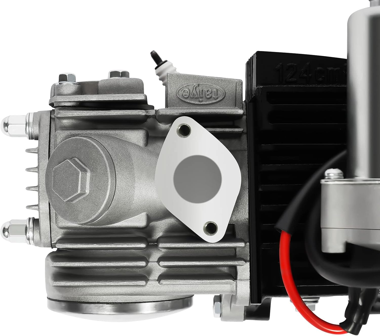 Motor semiautomático de arranque eléctrico de 125 CC de 4 tiempos, motor de un solo cilindro, motor ATV de 3 velocidades con electricidad inversa,
