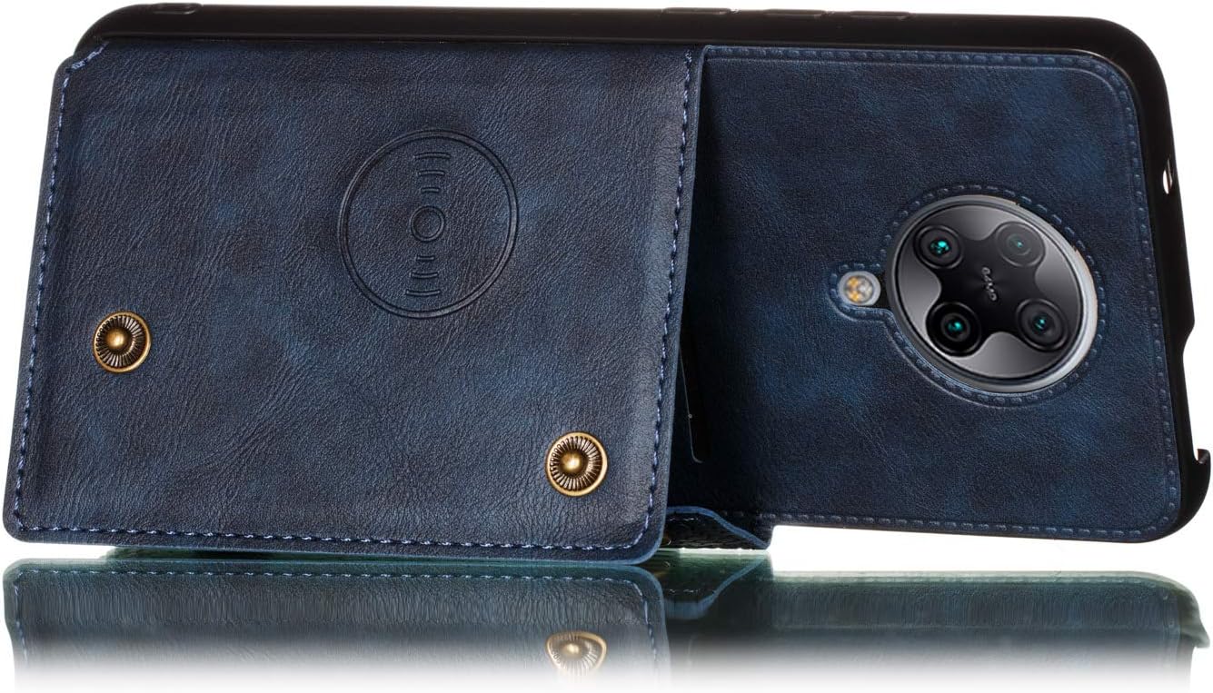 Funda para Xiaomi Poco F2 Pro, con ranura para tarjeta para Xiaomi Redmi K30 Pro 5G M2006J10CRedmi K30 Pro Zoom 5G M2001J11E M2001J11C Funda Negro