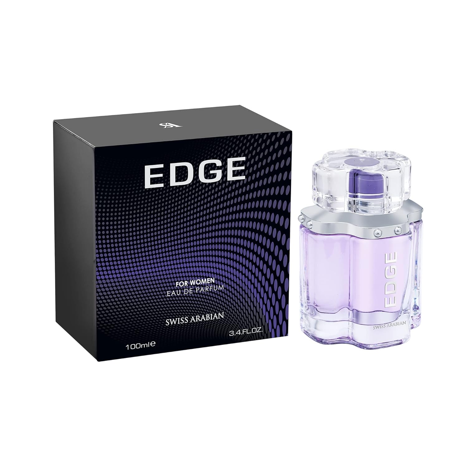 Swiss Arabian – Perfume EDGE, productos de Dubai, fragancia personal EDP en espray de larga duración, adictiva, un aroma seductor, aroma de Arabia,