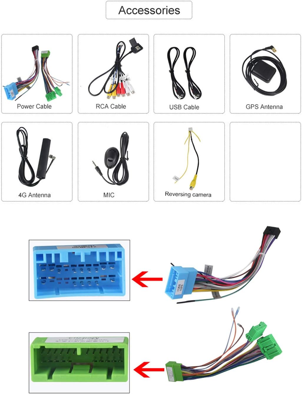 4+64 GB, Android 11 estéreo de coche para Honda Accord 7th 2003 2004 2005 2006 2007, 8-Core 10.1 pulgadas pantalla táctil actualización reproductor