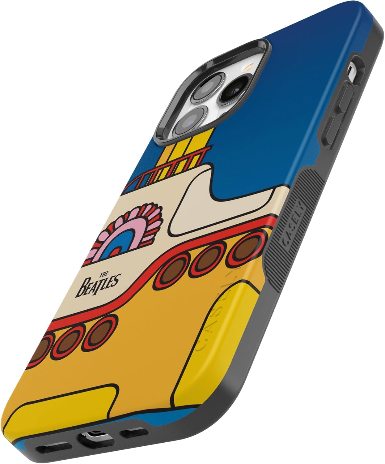 Casely Funda diseñada para iPhone 13 Pro  Beatles  Yellow Submarine  Funda atrevida compatible con MagSafe