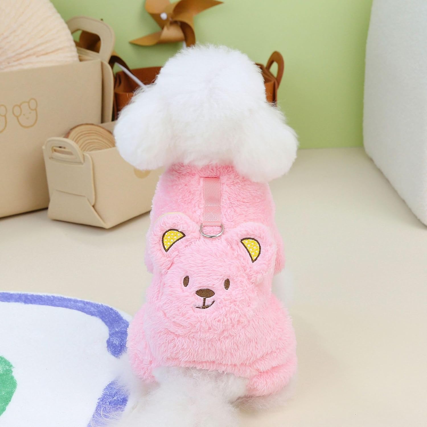 Suéter para perro, ropa para mascotas, overol de invierno para cachorros, ropa para perros pequeños, pijama de algodón para perros chihuahua,