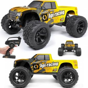 HPI Racing 160030 Jumpshot 110 Monster Truck Flux 2WD Gris Amarillo, RTR HPI Racing 160030 Jumpshot 110 Monster Truck Flux 2WD Gris Amarillo, RTR