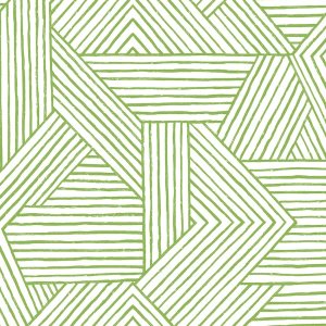 NextWall Stacy Garcia Home – Papel tapiz geométrico grabado sintético (verde primaveral) NextWall Stacy Garcia Home – Papel tapiz geométrico grabado sintético (verde primaveral)