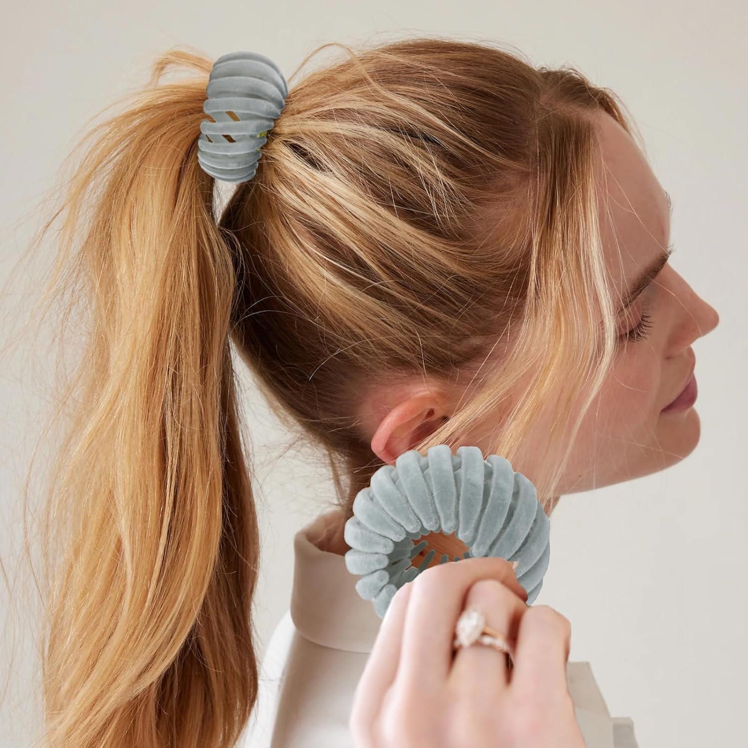 3 pinzas para el cabello mágicas Sizobi Bird Nest, pinzas de moño expandibles para cabello fino y grueso, accesorios para el cabello para mujeres y