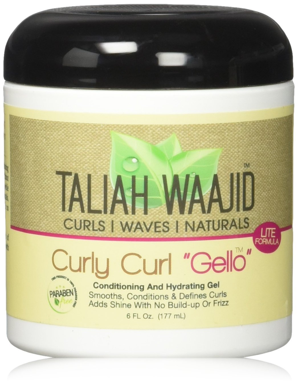 Taliah Waajid Gel de rizo rizado, acondicionador e hidratante de 6 onzas