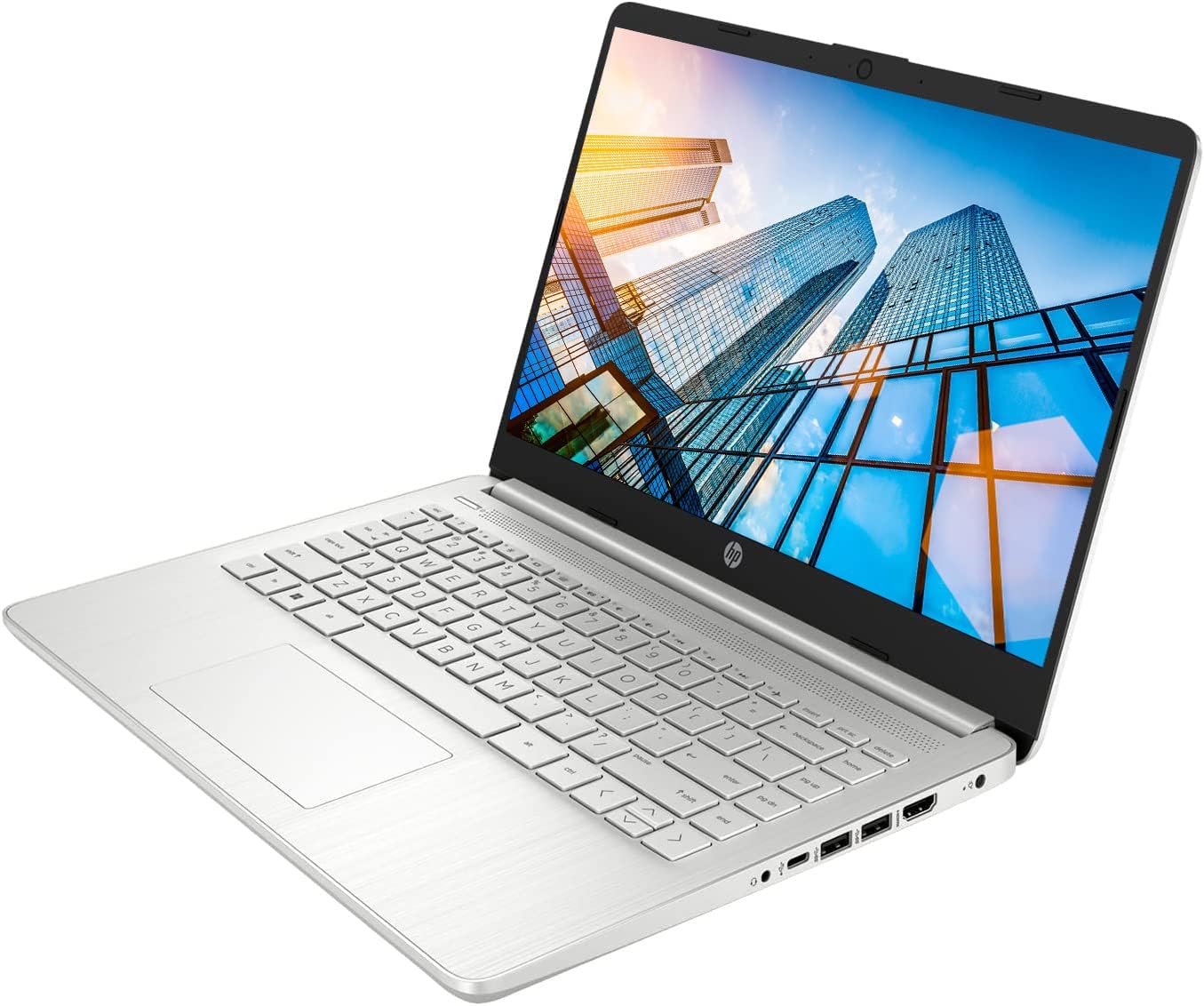 HP Essential 14 – Laptop con pantalla táctil HD de 14 pulgadas, AMD Ryzen 3 5300U, 8 GB de RAM, SSD de 512 GB, cámara web, HDMI, Wi-Fi, Windows 11