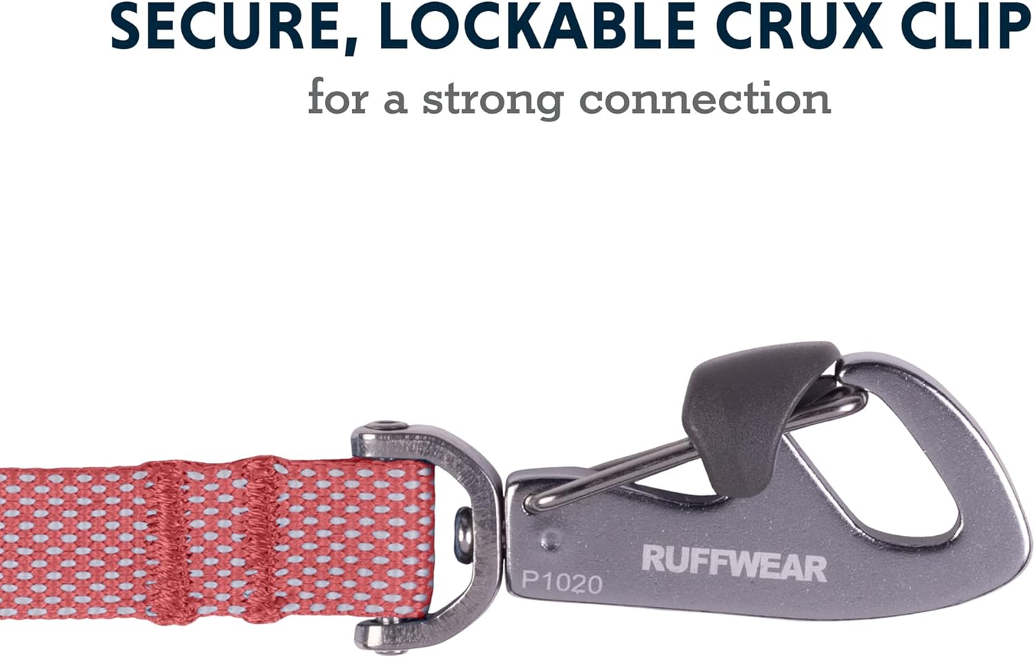 Ruffwear, Hi & Light – Correa para perro, correa ultraligera mínima para paseos y carreras diarios, 4.5 pies, rosa salmón