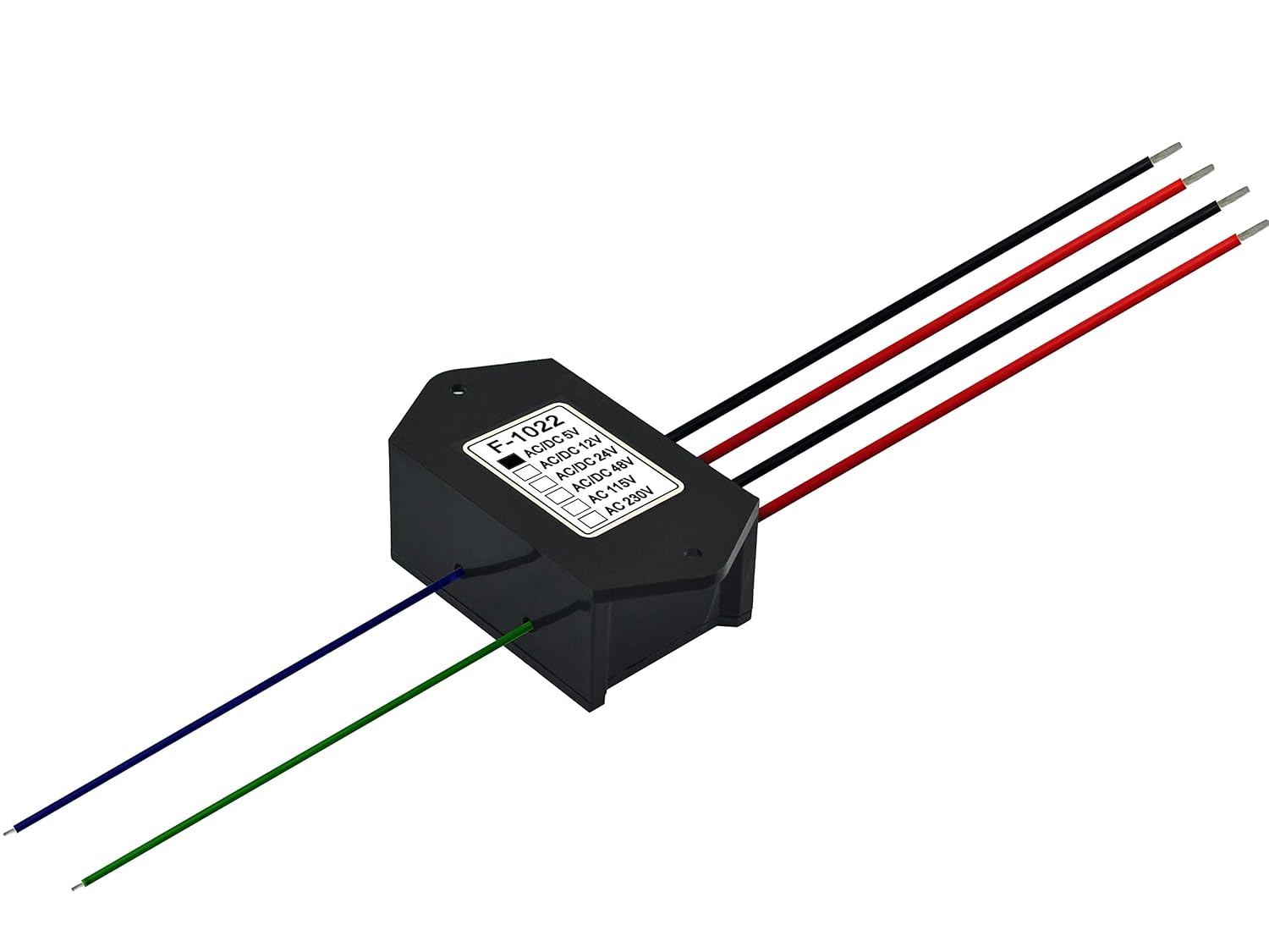 OONO Módulo de la retransmisión del poder de DPST 1NO 1NC 8Amp, voltaje de control de ACDC 5V