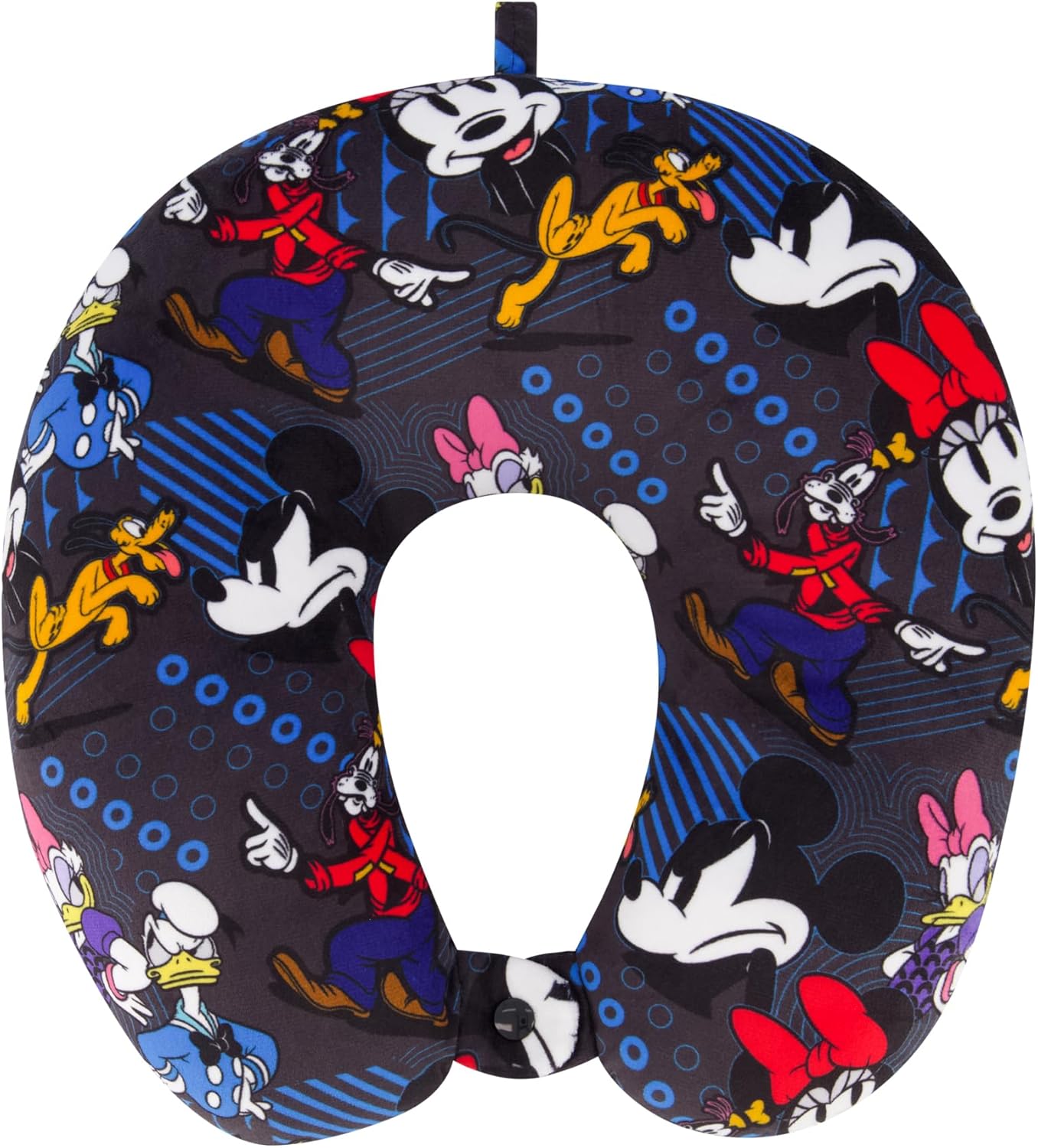 FUL Disney Mickey Mouse and Friends – Almohada de viaje para el cuello, almohada de Minnie Mouse para avión, automóvil y oficina, cómoda y