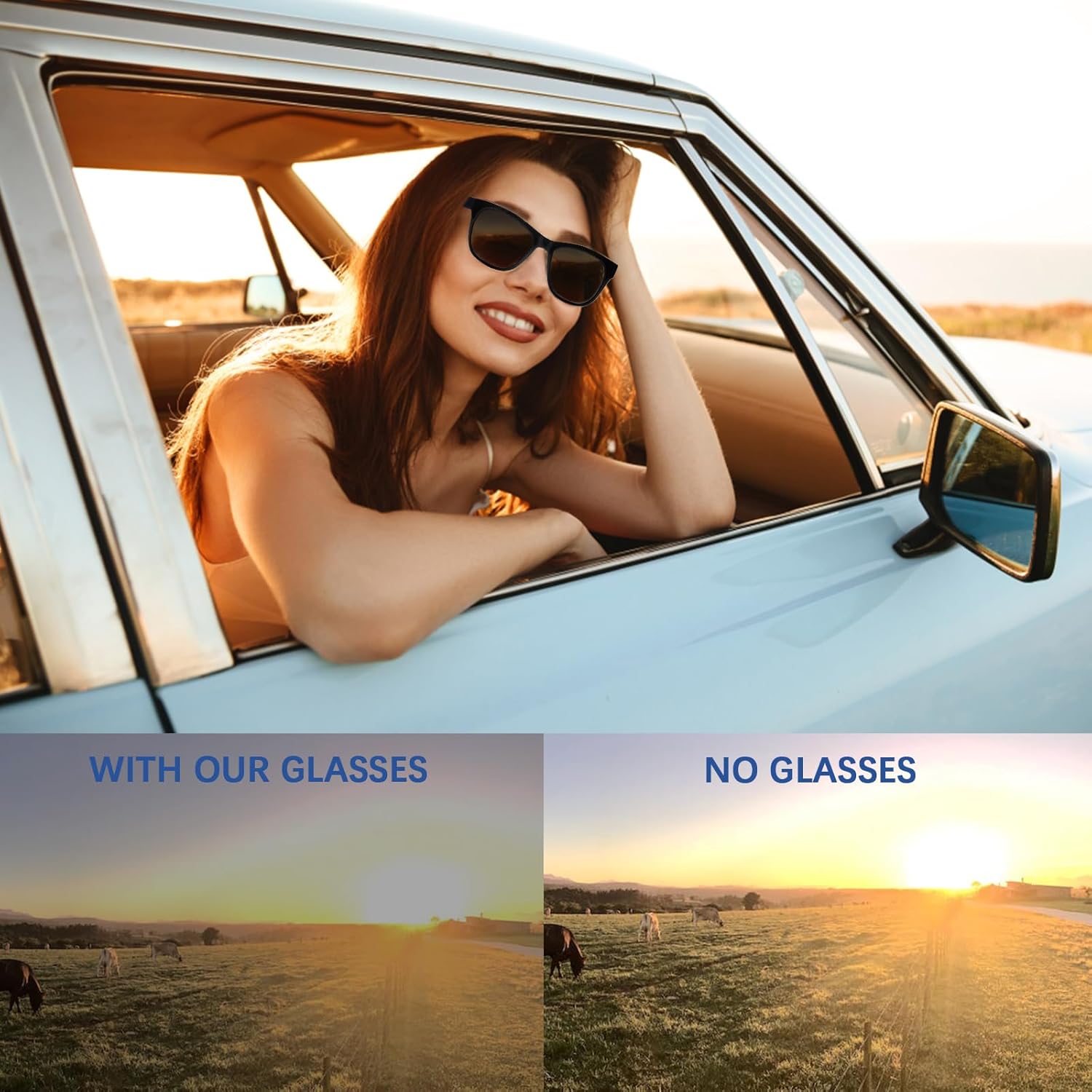 STASTEND 4 Pack Bifocal Reading Sunglasses for Women Men,UV400 Sun Readers Glasses