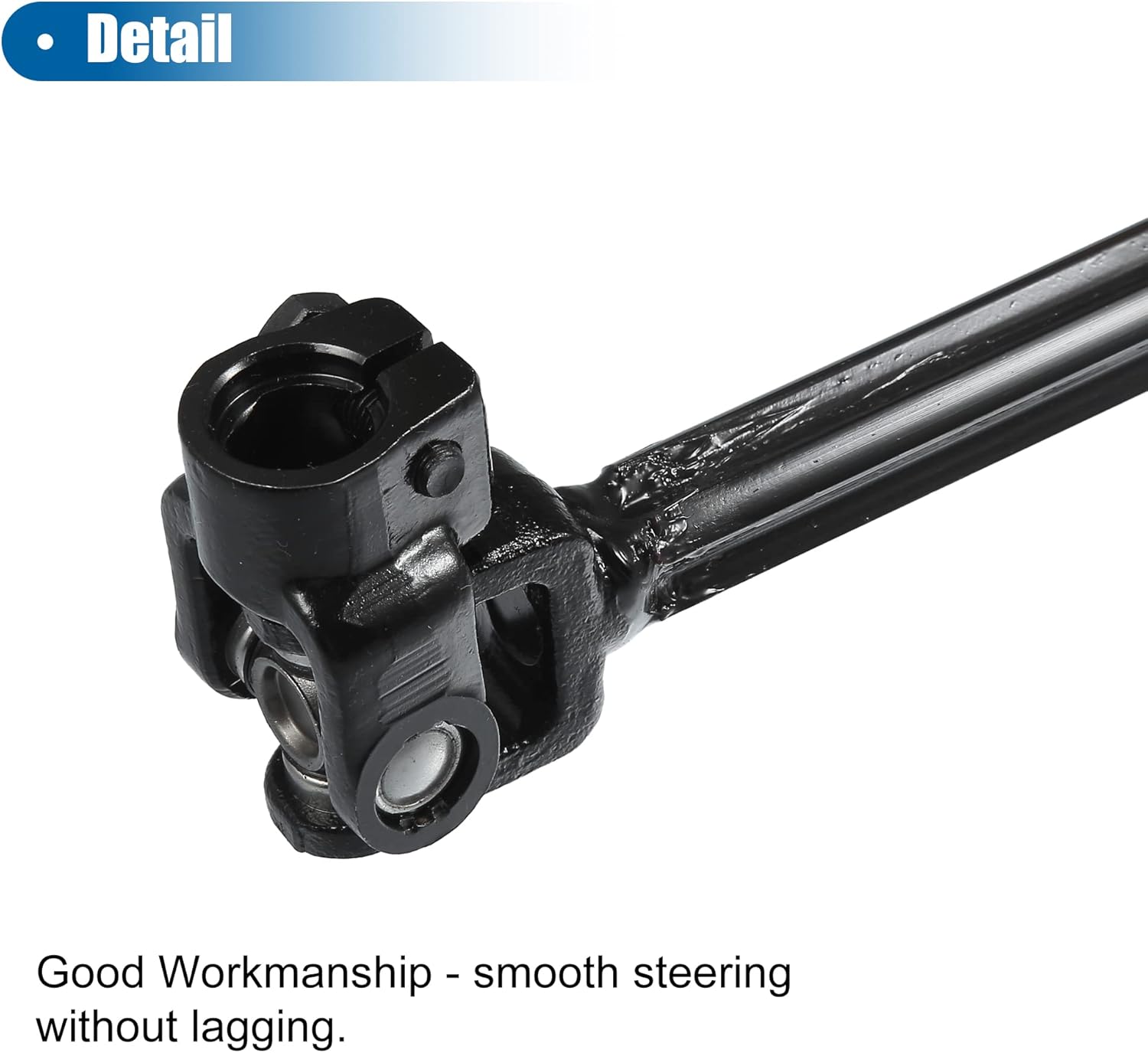 X AUTOHAUX Eje de dirección para Ford F-150 2004-2008 para Lincoln Mark LT 2006 2007 2008 5.4L V8 – Columna de dirección intermedia inferior de gas