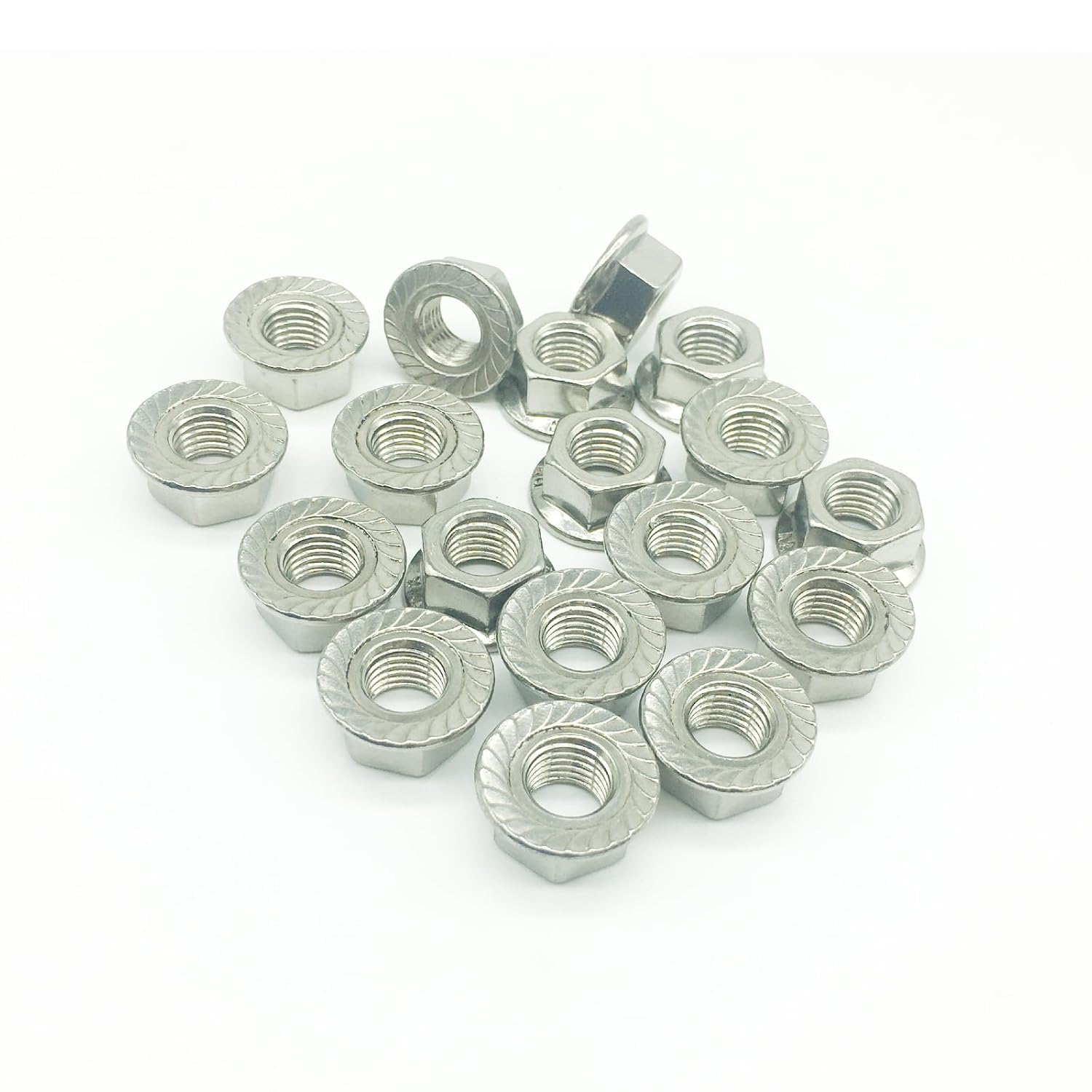 Carmoeignin Tuercas de acero inoxidable M10x1.25 para Yamaha Warrior YFZ 450 660 Raptor 700 Banshee Big Bear Grizzly Polaris 350 400 425 500 Xplorer