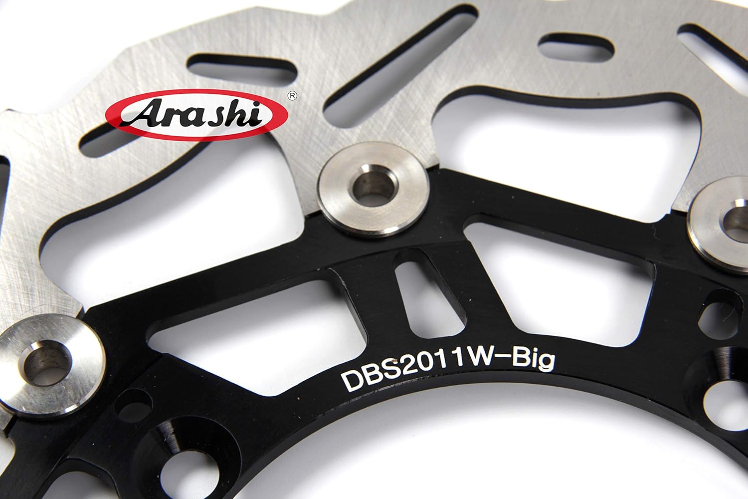 Arashi Rotores de disco de freno delantero y trasero para Kawasaki KX250F 2006-2021 KX450F 2006-2018 Accesorios de repuesto de motocicleta KX 250